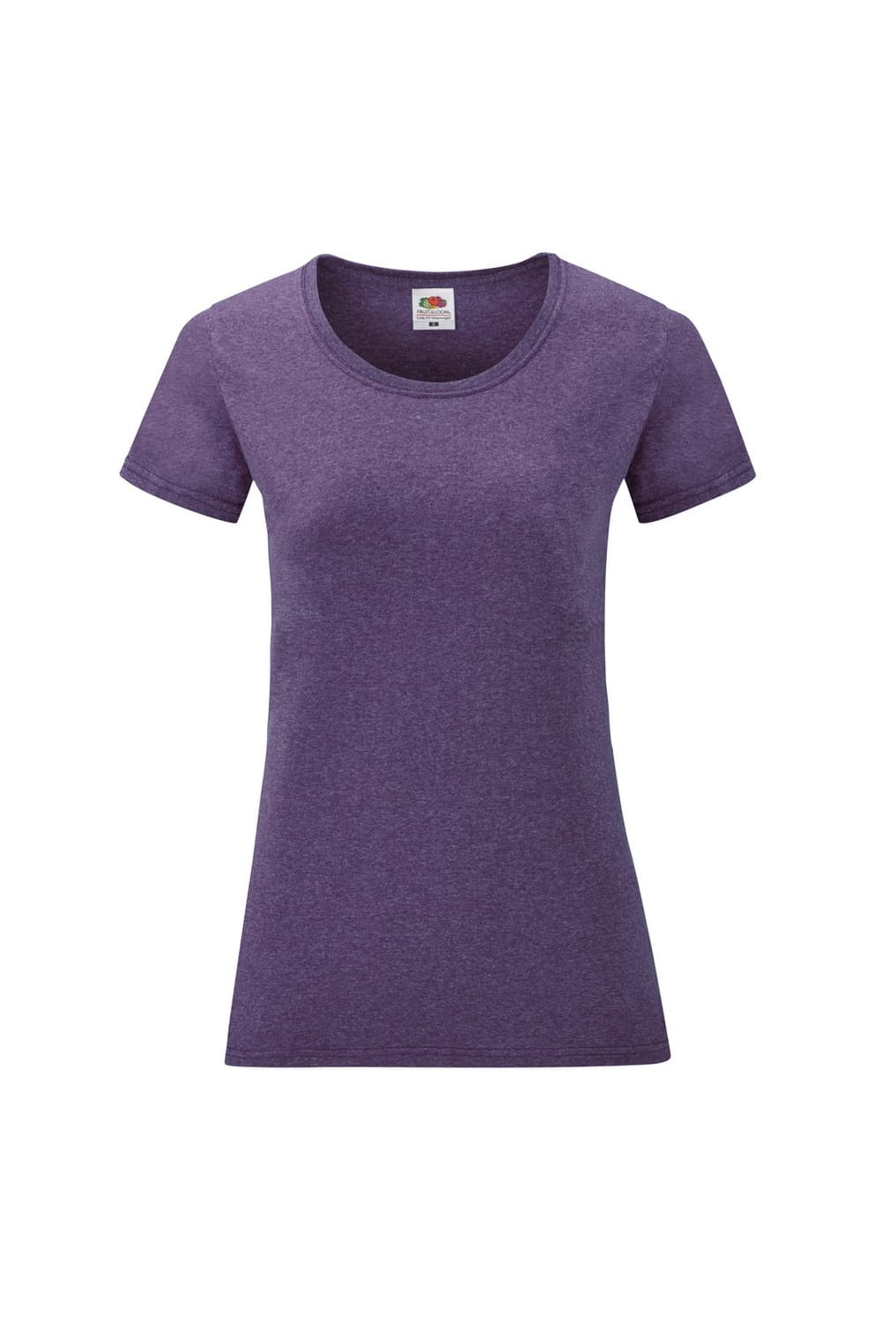 FRUIT OF THE LOOM FRUIT OF THE LOOM LADIES/WOMENS LADY-FIT VALUEWEIGHT SHORT SLEEVE T-SHIRT PACK