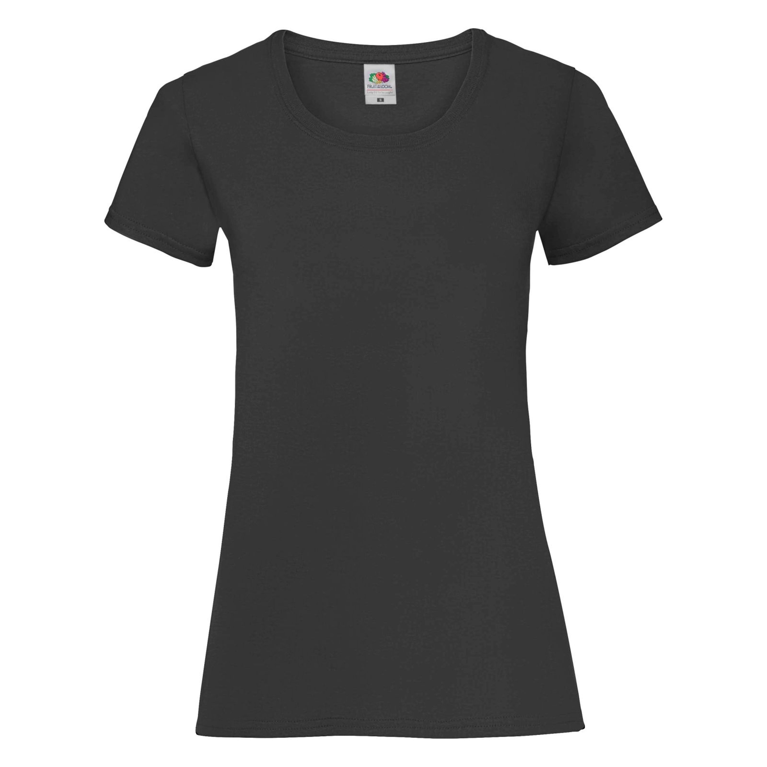 FRUIT OF THE LOOM FRUIT OF THE LOOM FRUIT OF THE LOOM LADIES/WOMENS LADY-FIT VALUEWEIGHT SHORT SLEEVE T-SHIRT (PACK (B