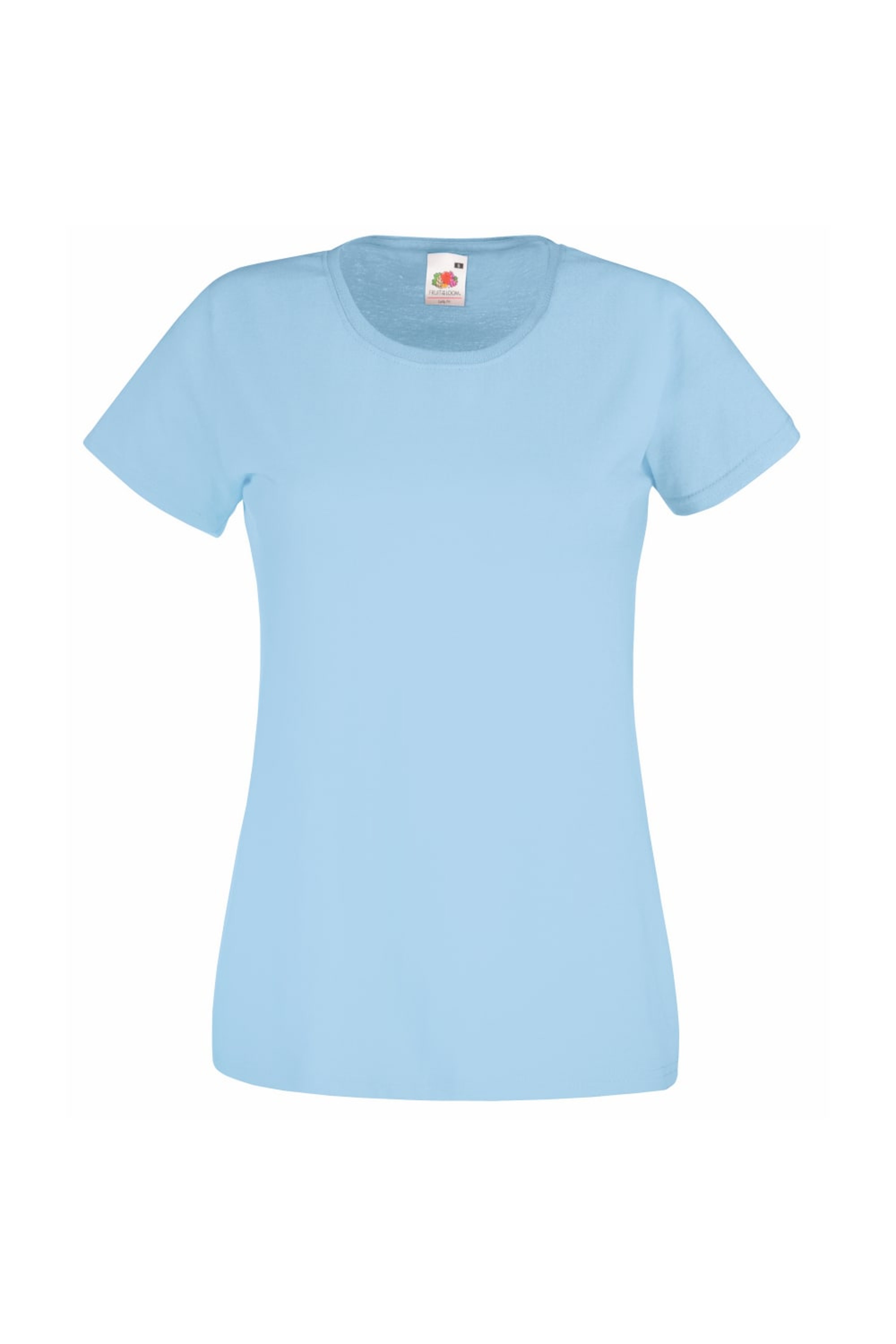 FRUIT OF THE LOOM FRUIT OF THE LOOM FRUIT OF THE LOOM LADIES/WOMENS LADY-FIT VALUEWEIGHT SHORT SLEEVE T-SHIRT (PACK (S
