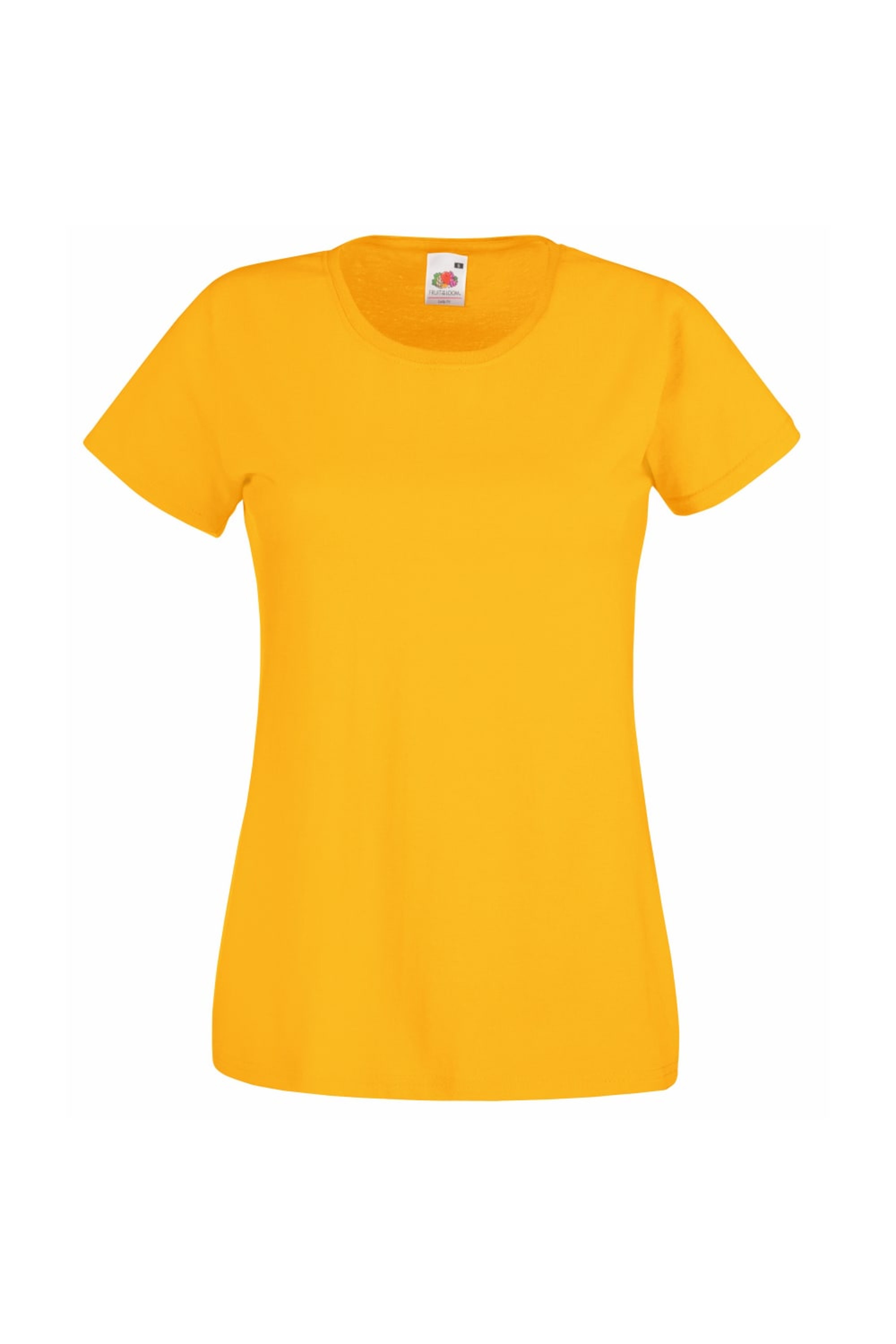 FRUIT OF THE LOOM FRUIT OF THE LOOM FRUIT OF THE LOOM LADIES/WOMENS LADY-FIT VALUEWEIGHT SHORT SLEEVE T-SHIRT (PACK (S