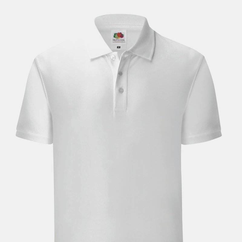 Fruit Of The Loom Mens Iconic Polo Shirt (white)