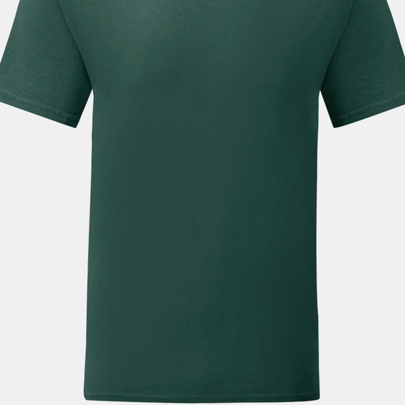 Fruit Of The Loom Mens Iconic T-shirt (forest Green)