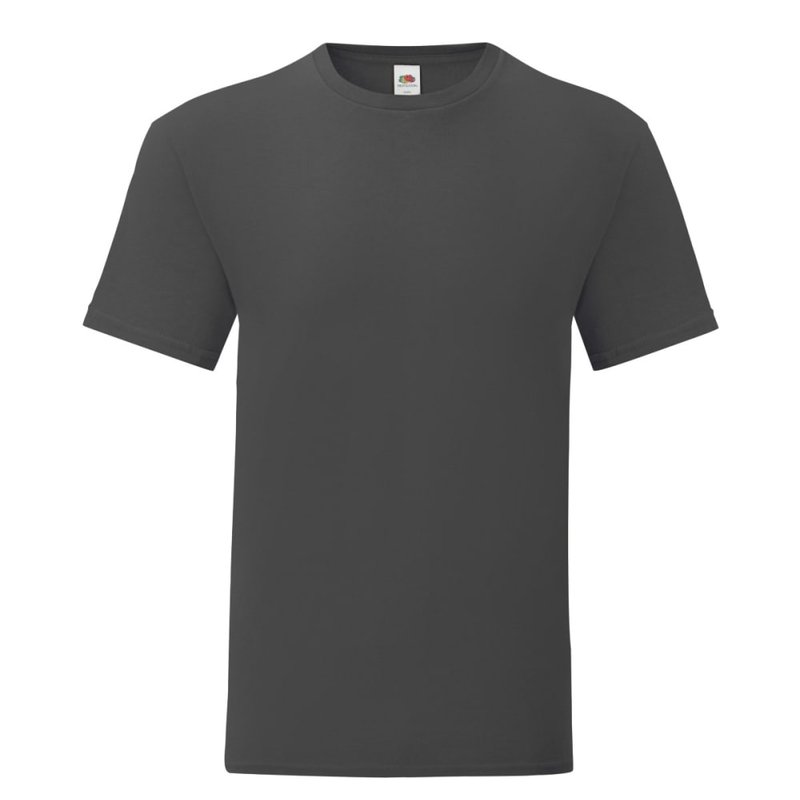 Fruit Of The Loom Mens Iconic T-shirt (light Graphite Grey)