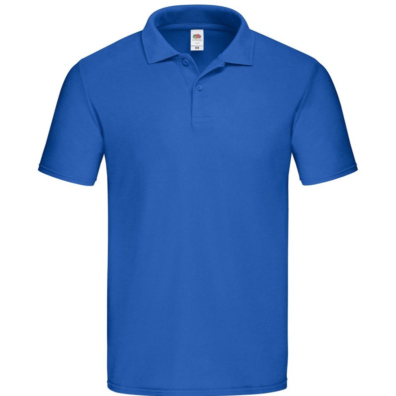 Fruit Of The Loom Mens Original Pique Polo Shirt (royal Blue)