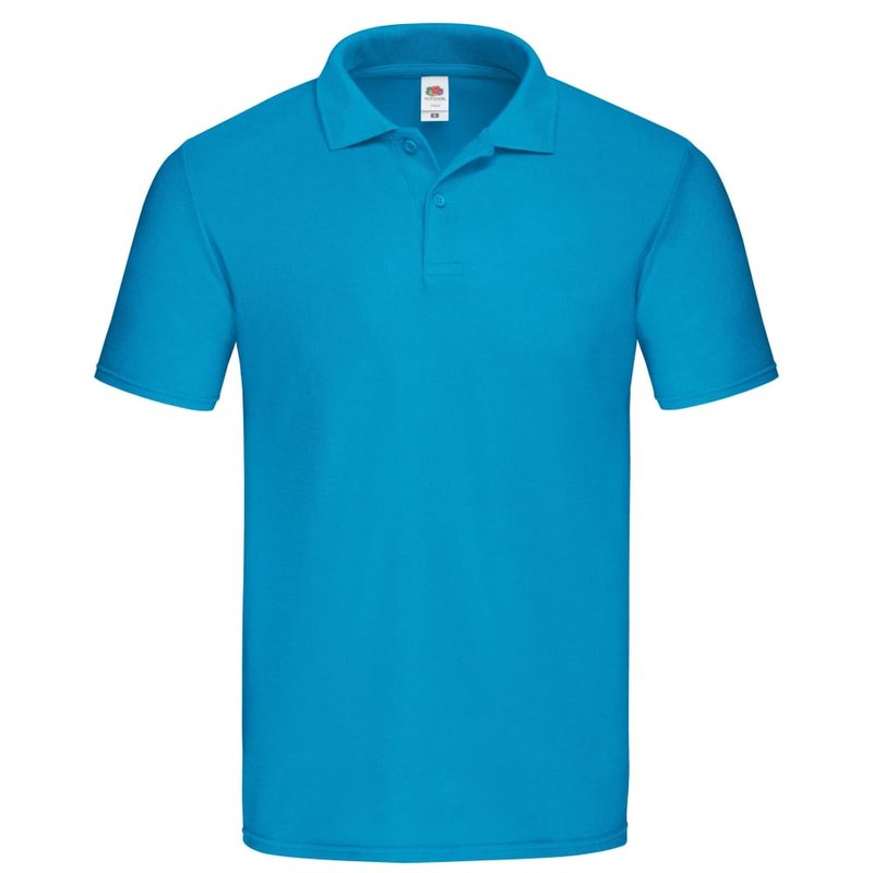 Fruit Of The Loom Mens Original Polo Shirt (azure Blue)