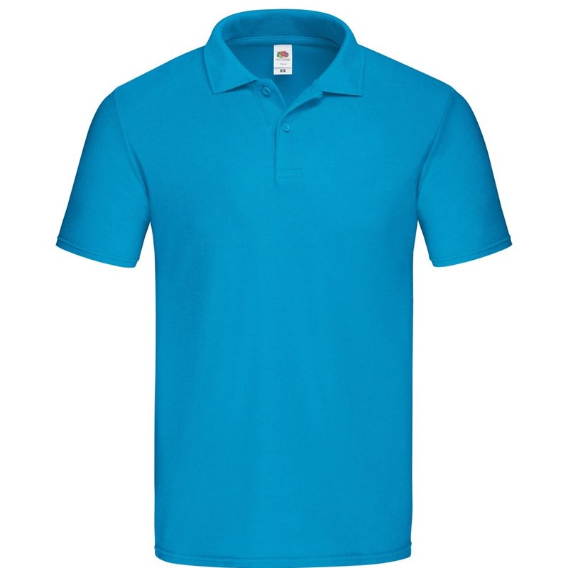 Fruit Of The Loom Mens Original Polo Shirt (azure Blue)