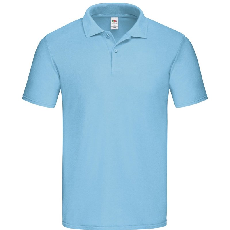 Fruit Of The Loom Mens Original Polo Shirt (sky Blue)