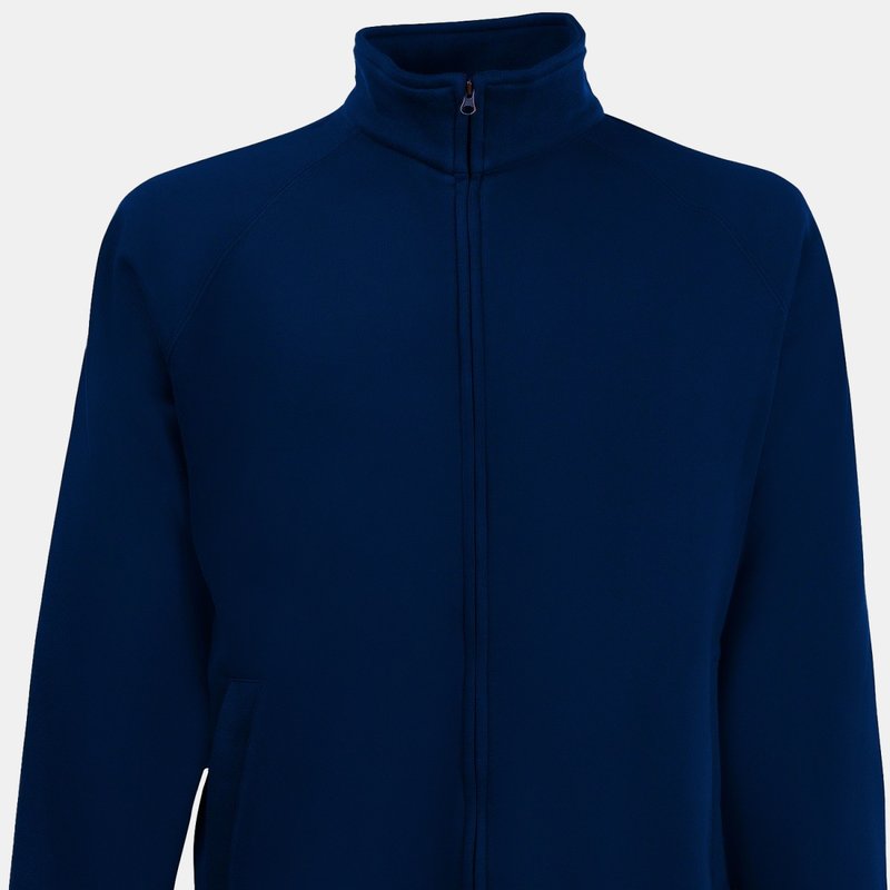 Fruit Of The Loom Mens Premium 70/30 Full Zip Sweatshirt Jacket (deep Navy) In Blue