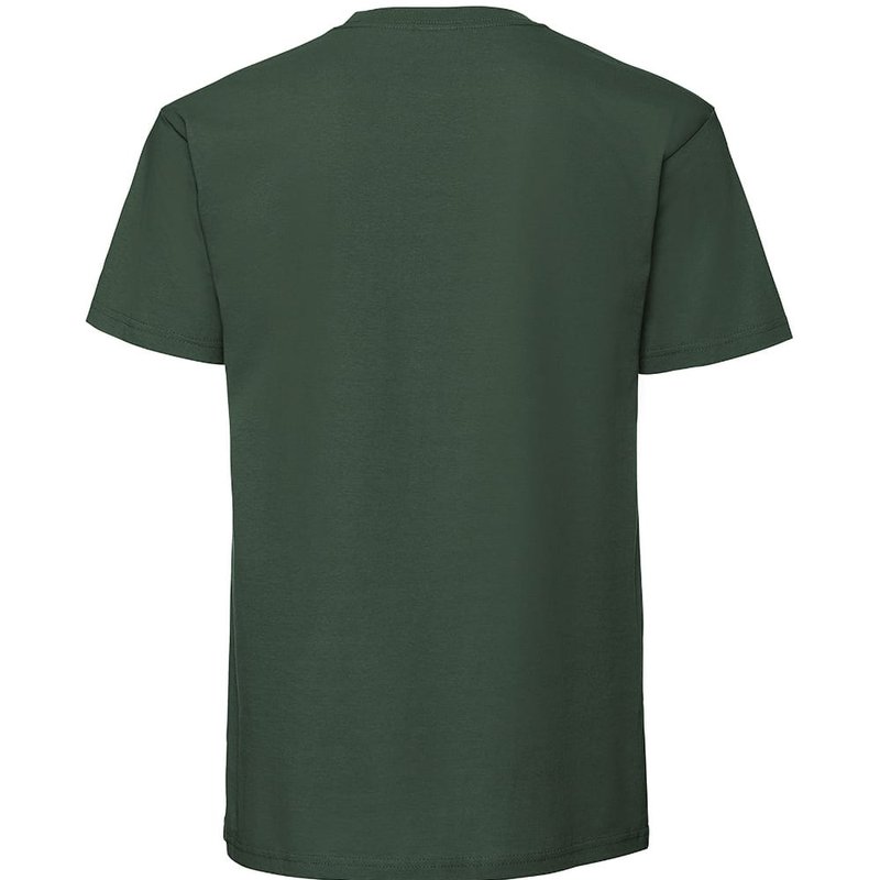 Shop Fruit Of The Loom Mens Ringspun Premium T-shirt (bottle) In Green