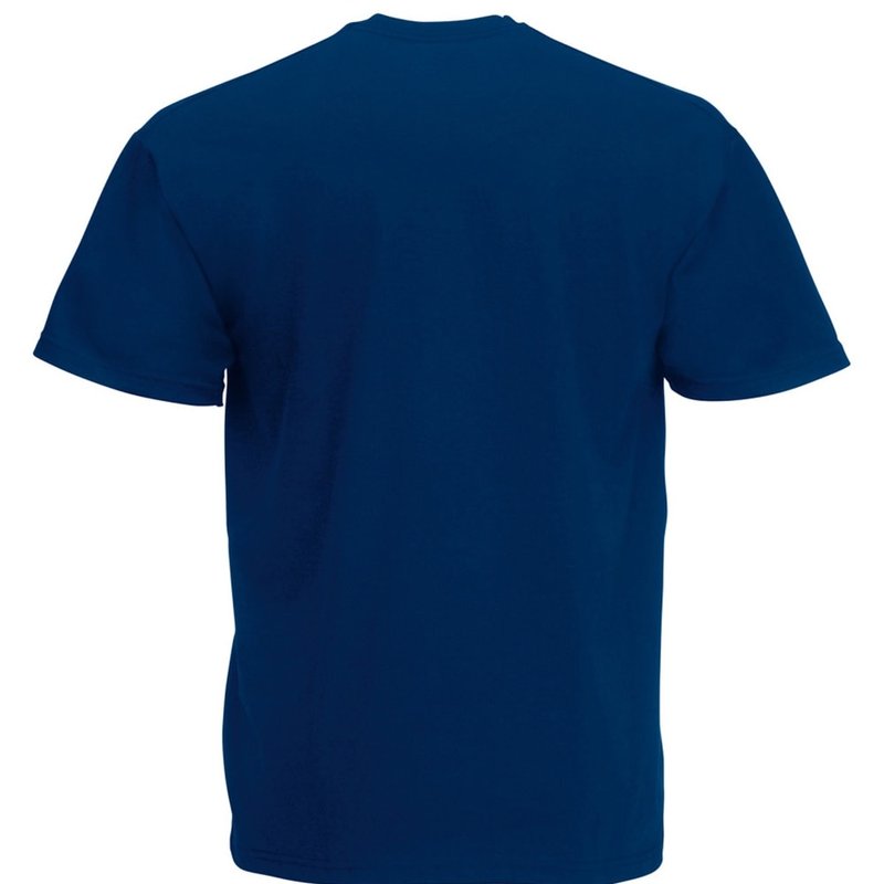 Shop Fruit Of The Loom Mens Screen Stars Original Full Cut Short Sleeve T-shirt (navy) In Blue