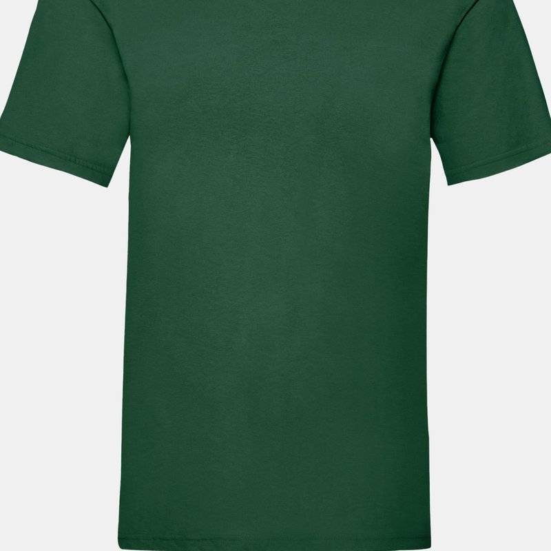 Fruit Of The Loom Mens Valueweight Short Sleeve T-shirt (bottle Green)