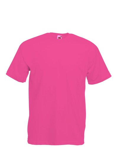 Fruit of the Loom Fruit Of The Loom Mens Valueweight Short Sleeve T-Shirt (Fuchsia) product