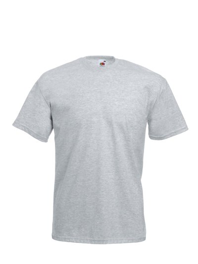 Fruit of the Loom Fruit Of The Loom Mens Valueweight Short Sleeve T-Shirt (Heather Gray) product