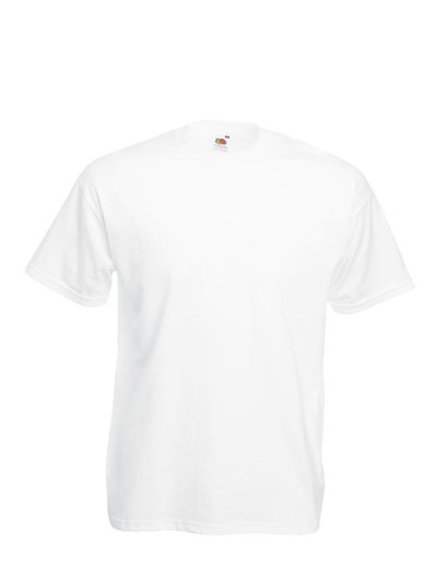 Fruit of the Loom Fruit Of The Loom Mens Valueweight Short Sleeve T-Shirt (White) product