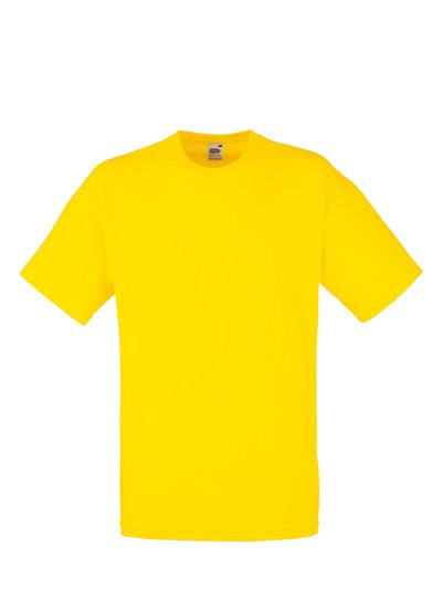 Fruit of the Loom Fruit Of The Loom Mens Valueweight Short Sleeve T-Shirt (Yellow) product