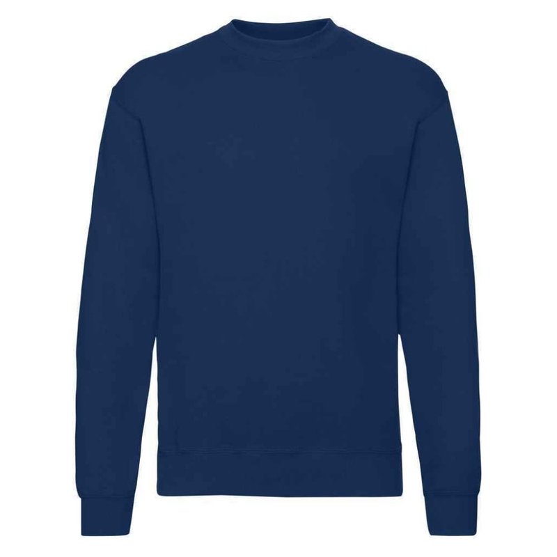 Fruit Of The Loom Unisex Adult Classic Drop Shoulder Sweatshirt (navy)