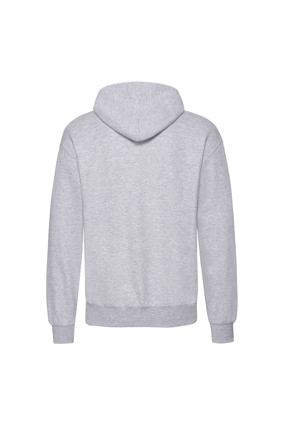 Fruit of the Loom Gray Unisex Adult Classic Hoodie (Gray) | Verishop