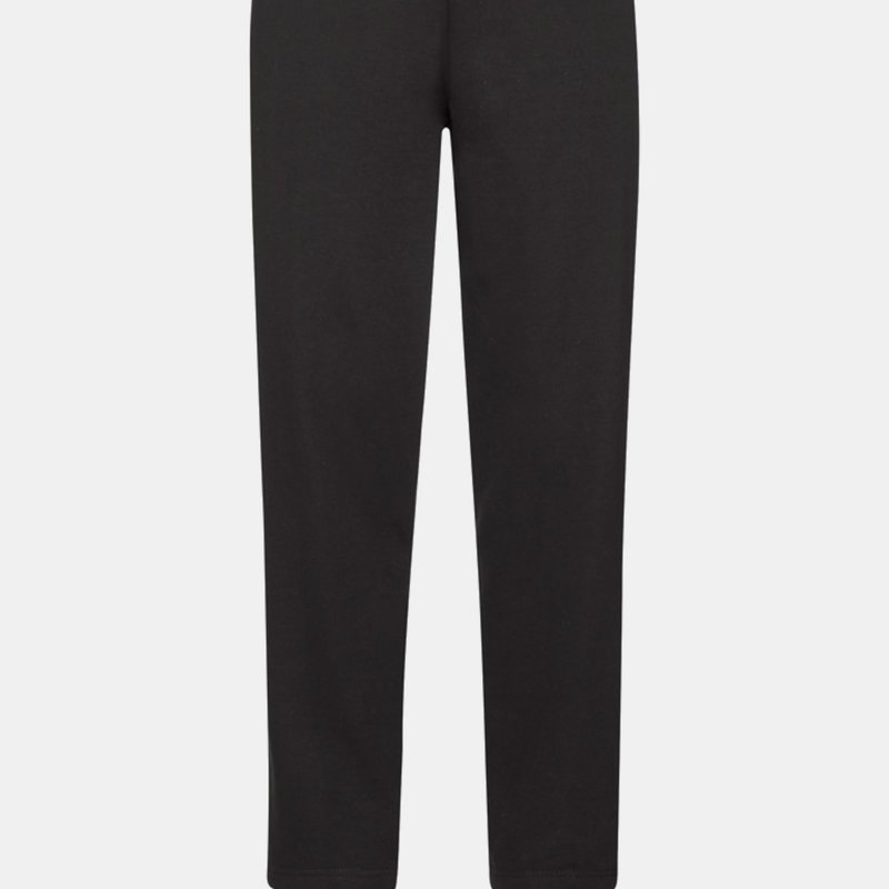 Fruit Of The Loom Mens Classic 80/20 Jogging Bottoms In Black