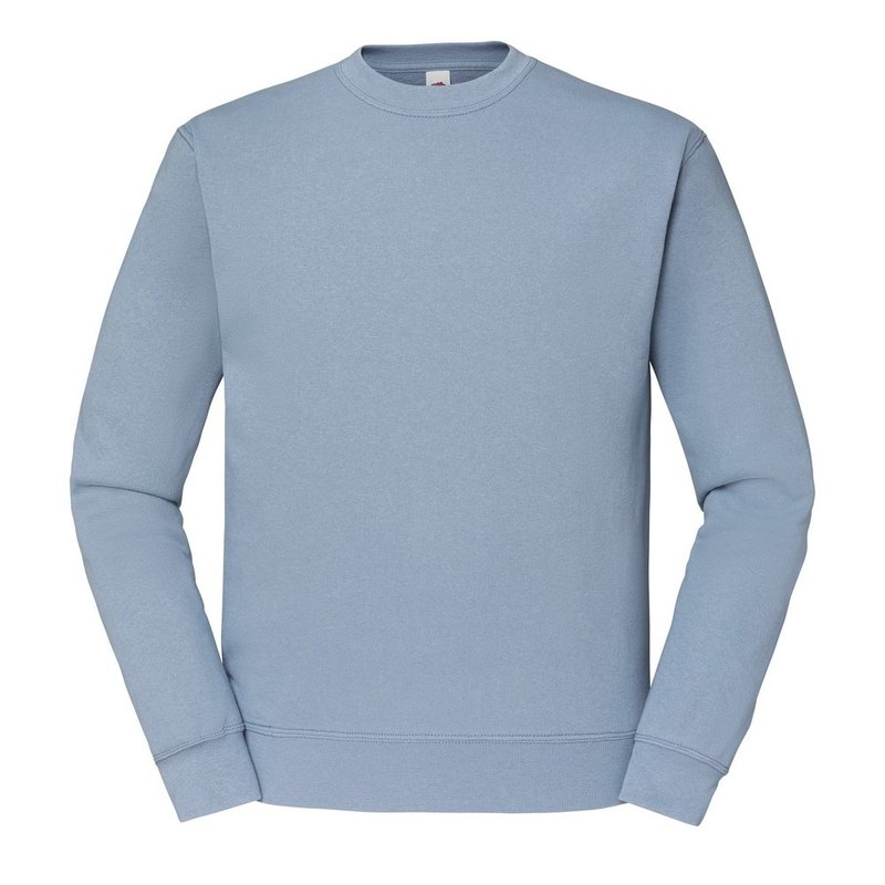 Fruit Of The Loom Mens Classic 80/20 Set-in Sweatshirt In Blue