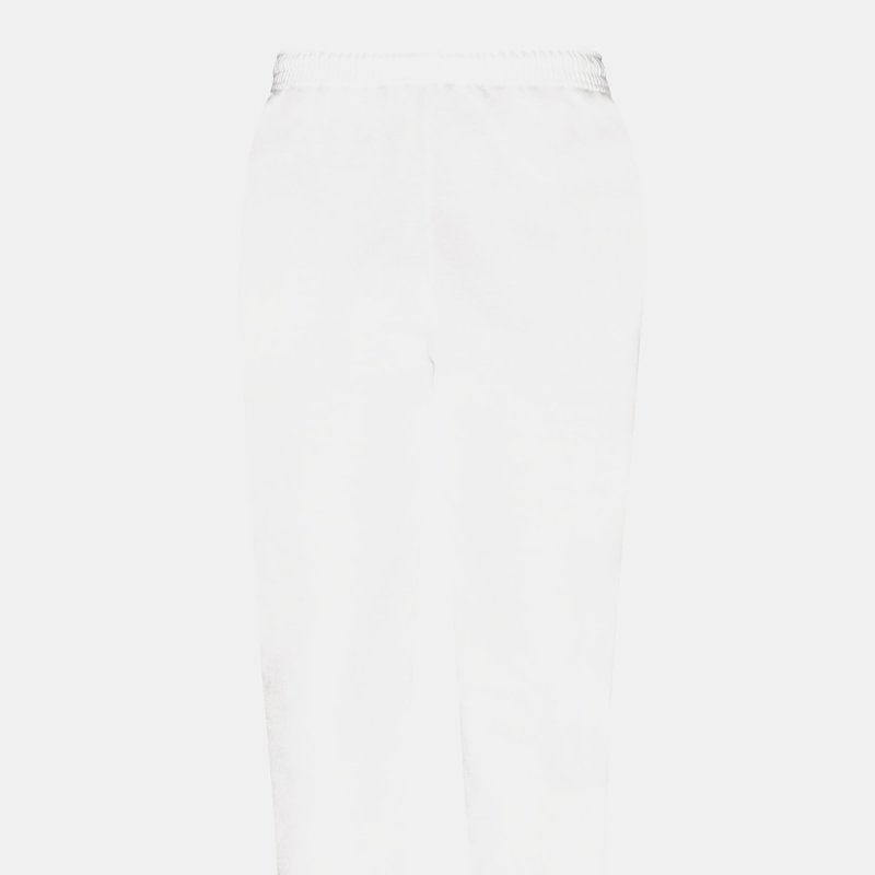 Fruit Of The Loom Mens Classic Elasticated Sweatpants In White