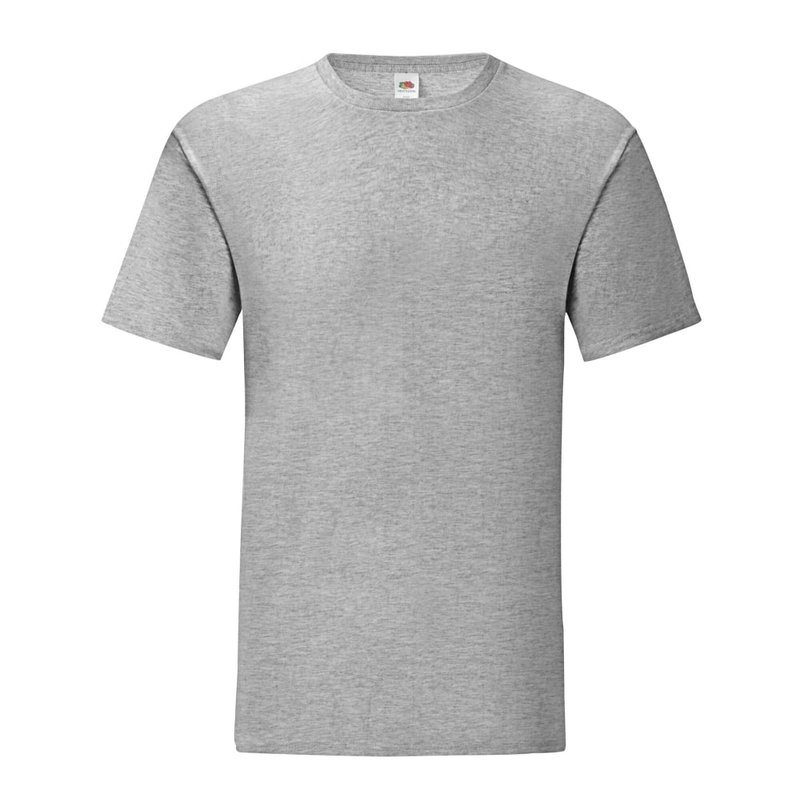 Fruit Of The Loom Mens Iconic 150 T-shirt In Grey