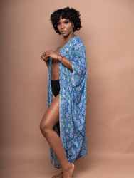 Akila Kimono Wrap Dress  - Octavia Majorelle