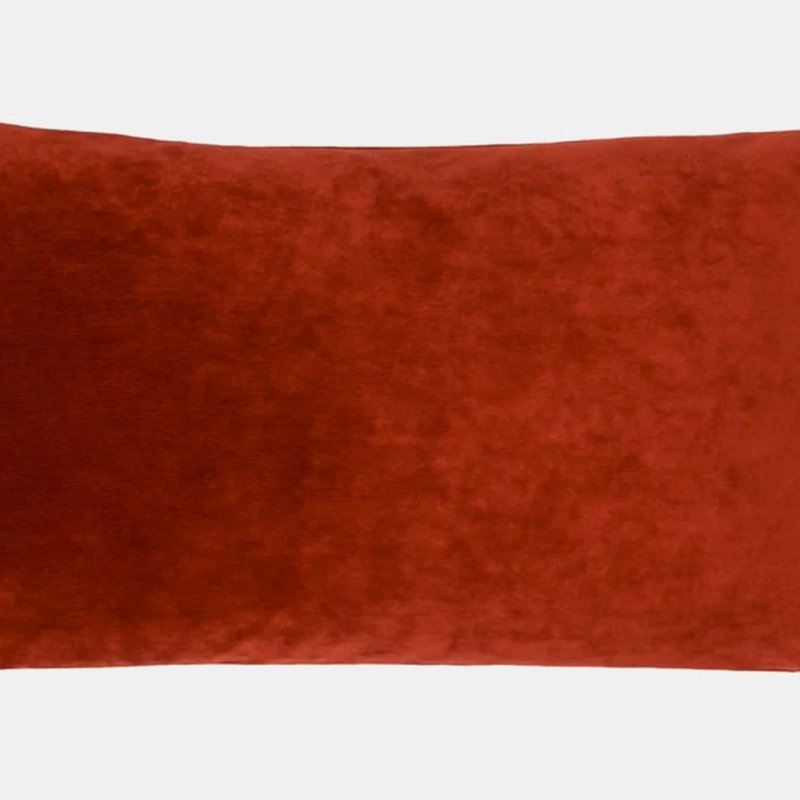 Furn Camden Corduroy Throw Pillow Cover In Red