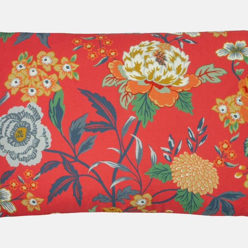 Shop Furn Azalea Throw Pillow Cover (red) (40cm X 60cm)