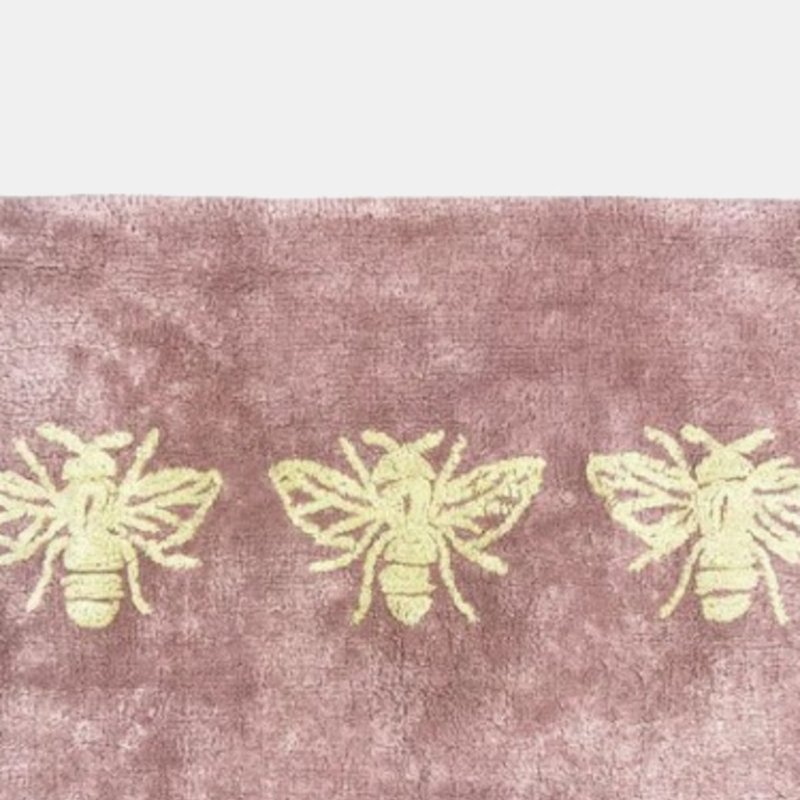 Shop Furn Bumblebee Bath Mat (blush) (one Size) In White