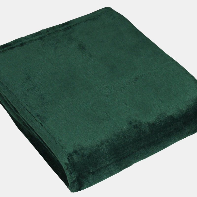 Furn Harlow Throw (emerald Green) (140cm X 180cm) (140cm X 180cm)