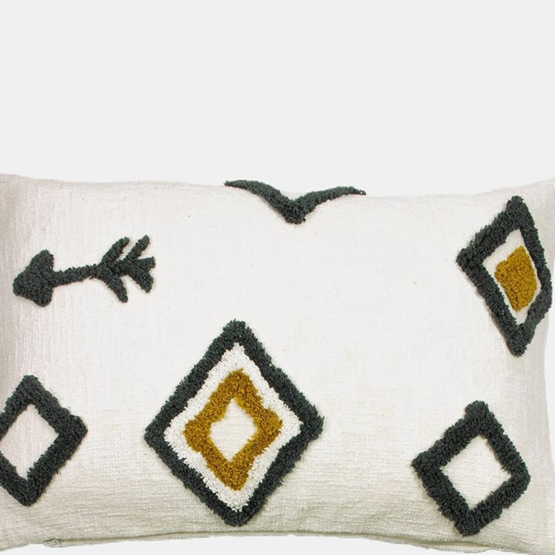 Furn Inka Throw Pillow Cover- Natural In Brown
