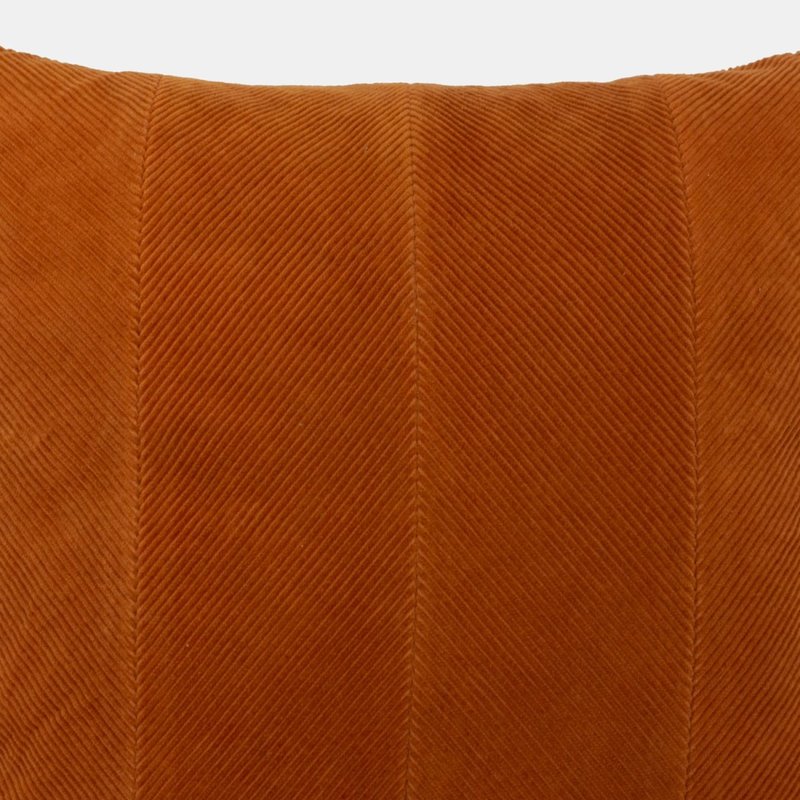 Shop Furn Jagger Geometric Design Curdory Cushion Cover (rust) (one Size) In Brown