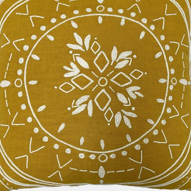Shop Furn Mandala Cushion Cover (ochre Yellow) (one Size)