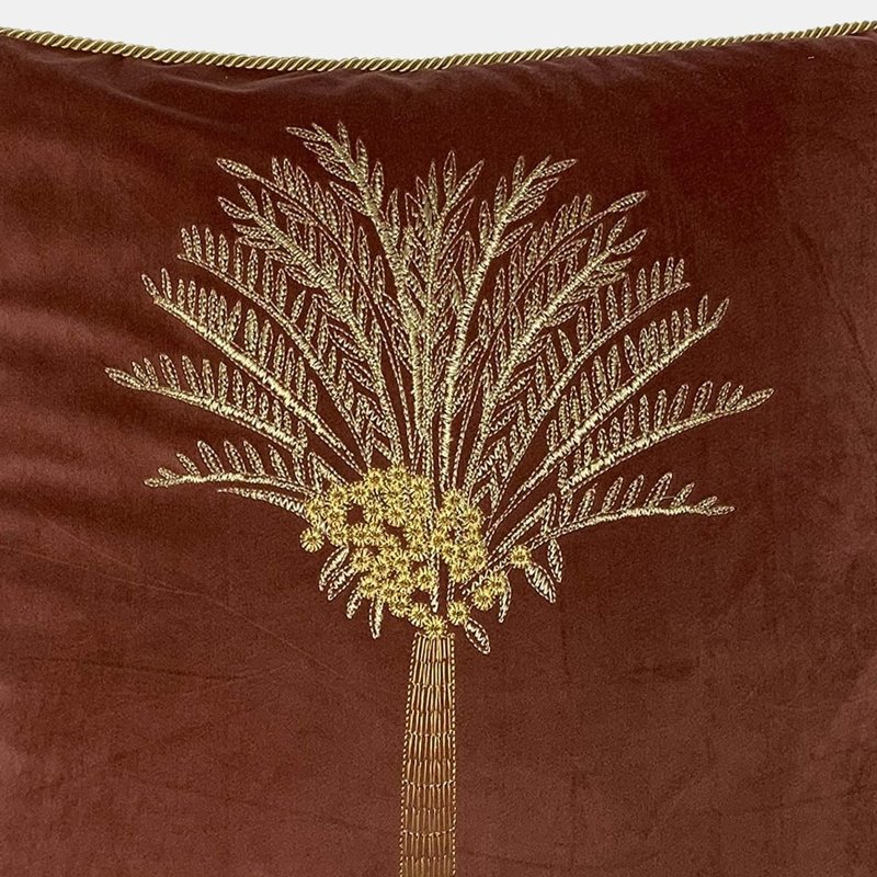 Shop Furn Palm Tree Cushion Cover (brown) (one Size)