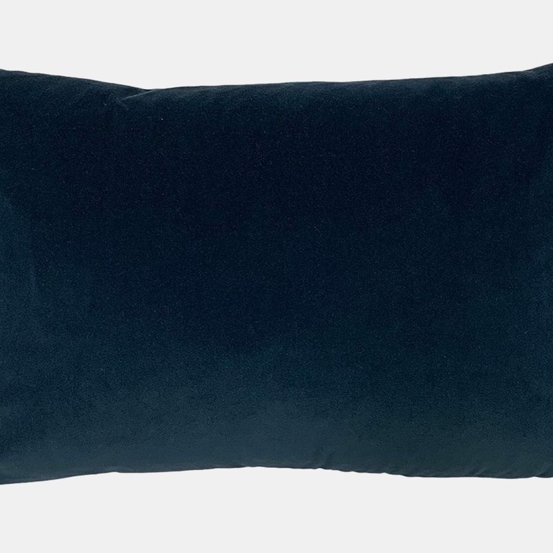 Shop Furn Velvet Cushion Cover (pacific Deep Blue) (one Size)