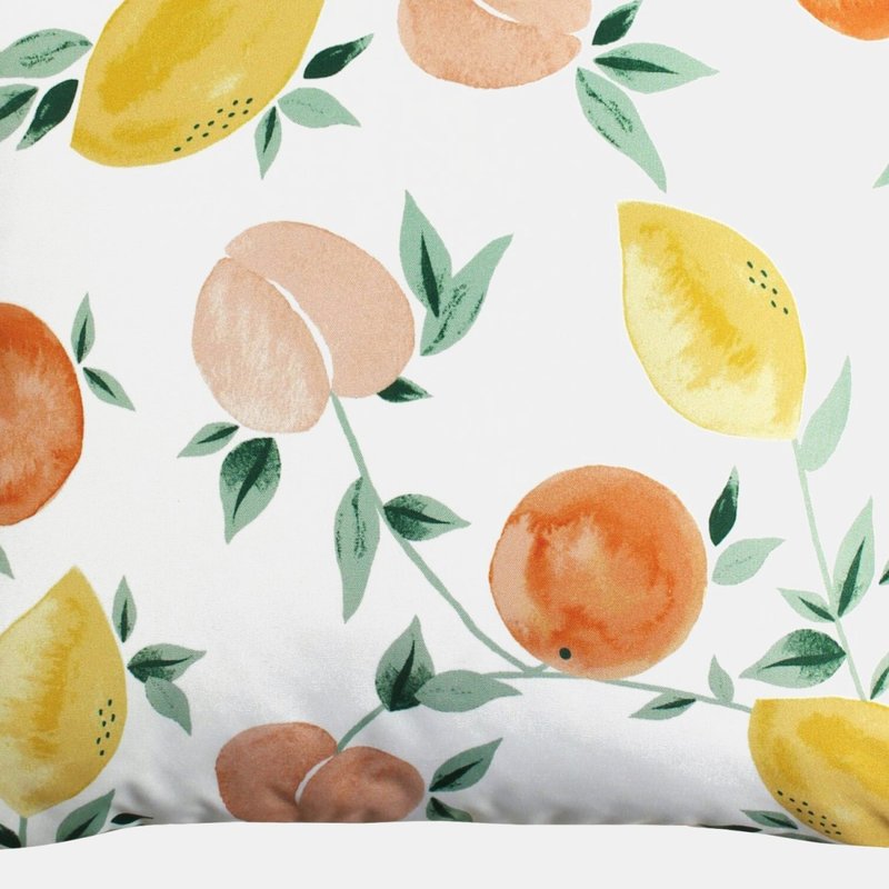 Furn Les Fruits Outdoor Cushion Cover In White