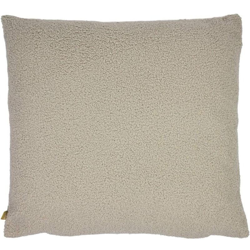Furn Malham Fleece Square Throw Pillow Cover In Brown