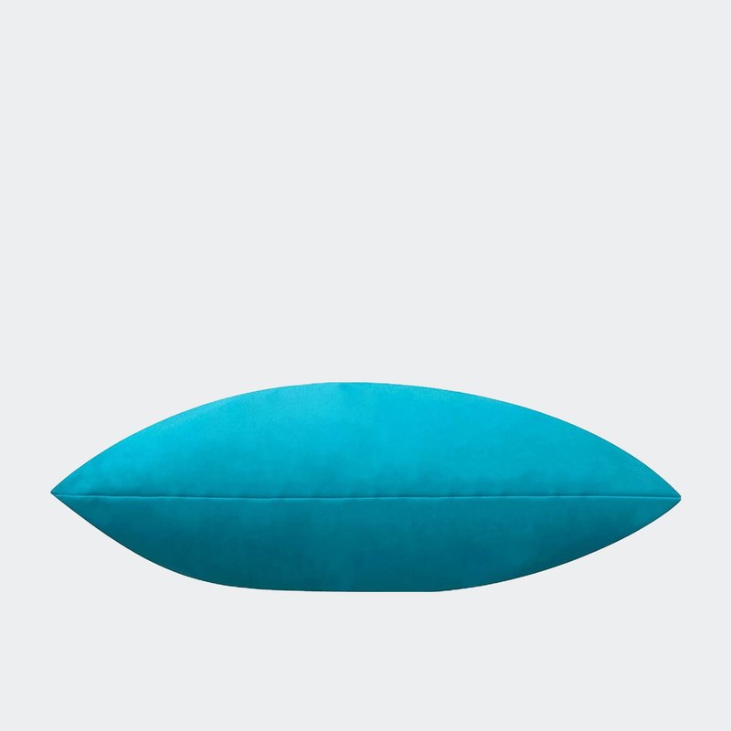 Shop Furn Plain Outdoor Cushion Cover In Blue