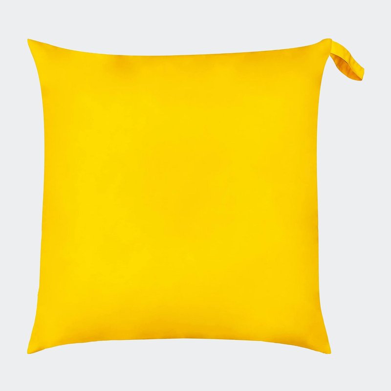 Furn Plain Outdoor Cushion Cover In Yellow