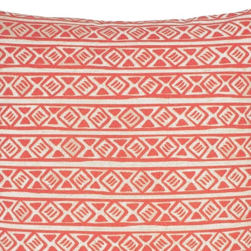 Furn Rocco Patterned Throw Pillow Cover (one Size) In Orange