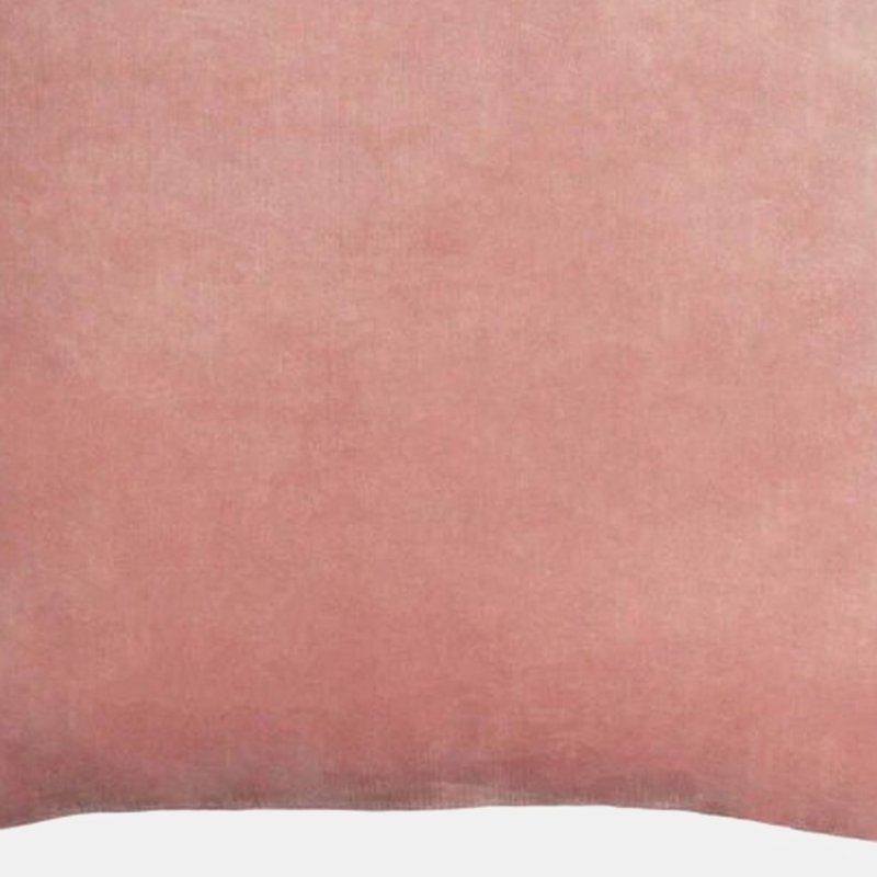 Shop Furn Solo Velvet Square Throw Pillow Cover In Pink