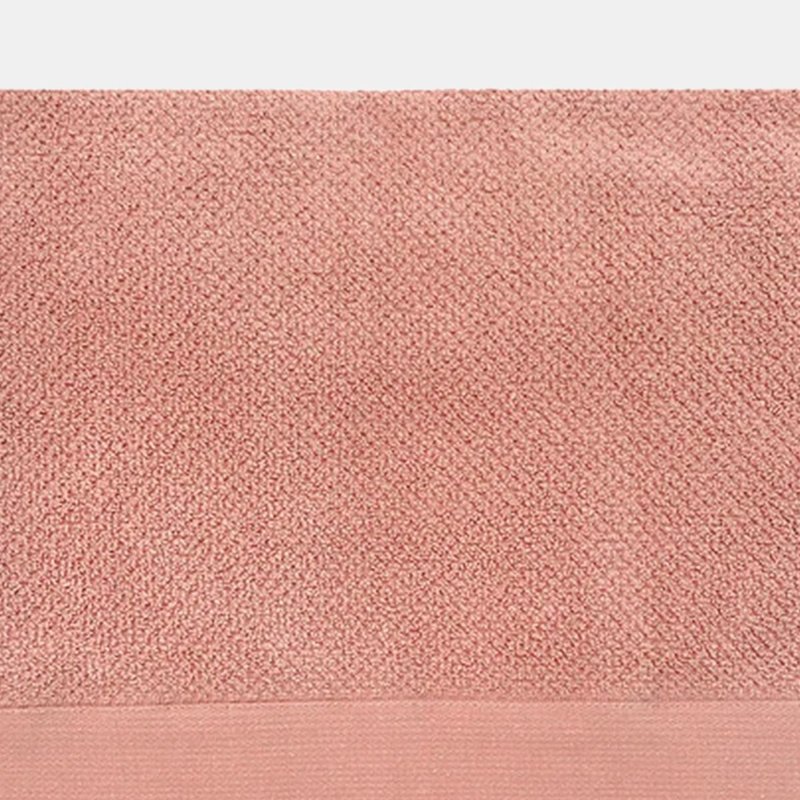 Furn Textured Bath Towel In Pink