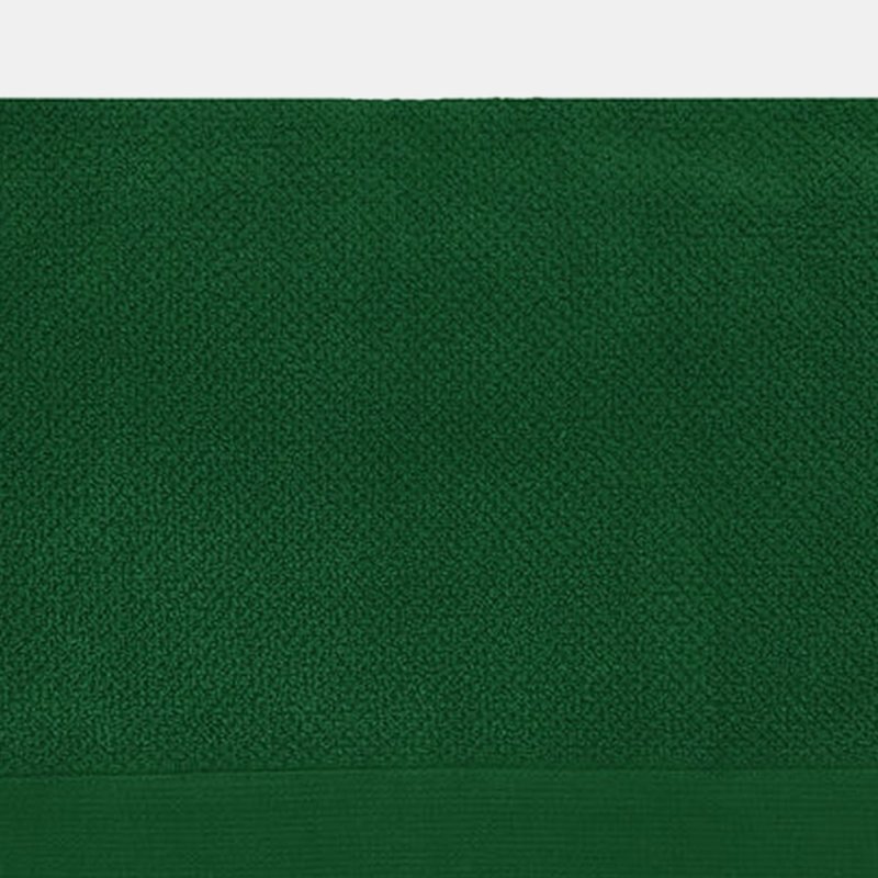 Furn Textured Bath Towel In Green