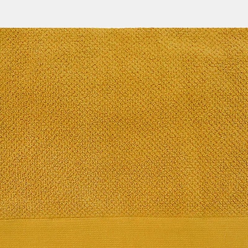 Furn Textured Bath Towel In Yellow