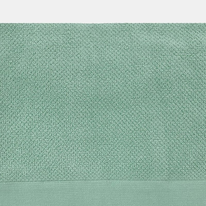 Furn Textured Bath Towel In Green