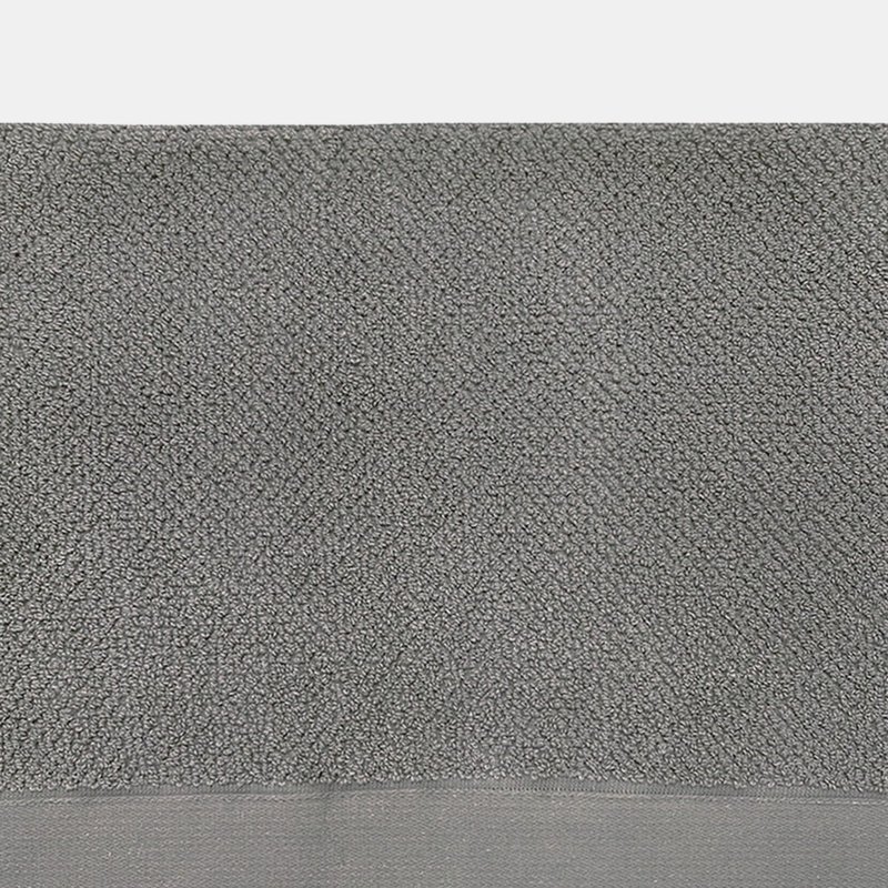 Furn Textured Weave Bath Towel In Grey