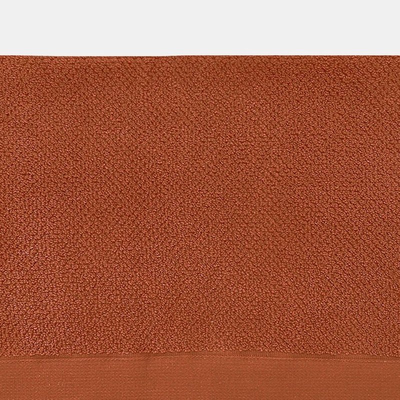 Furn Textured Weave Bath Towel In Brown