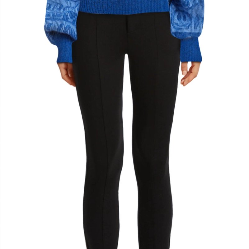 Shop Ganni Jacquard Sweater In Blue