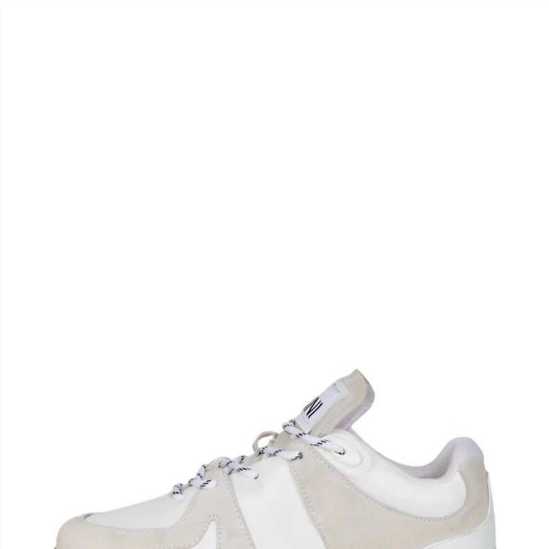 Ganni Retro Sneaker In White