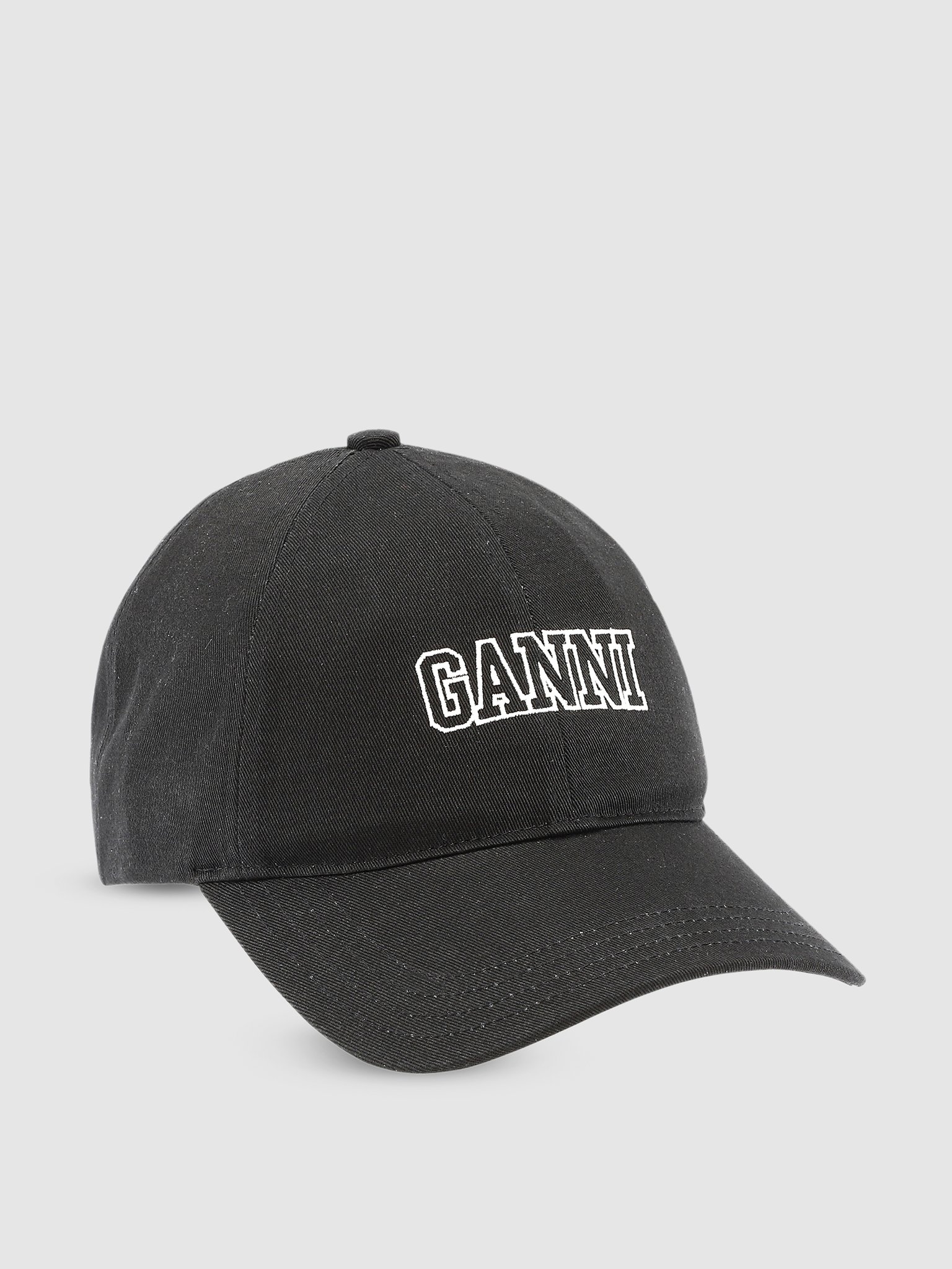 Ganni Software Heavy Cotton Baseball Cap | Verishop